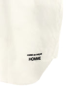 Comme Des Garçons White Cotton Blouse