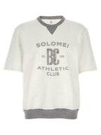 White Cotton Sweatshirt