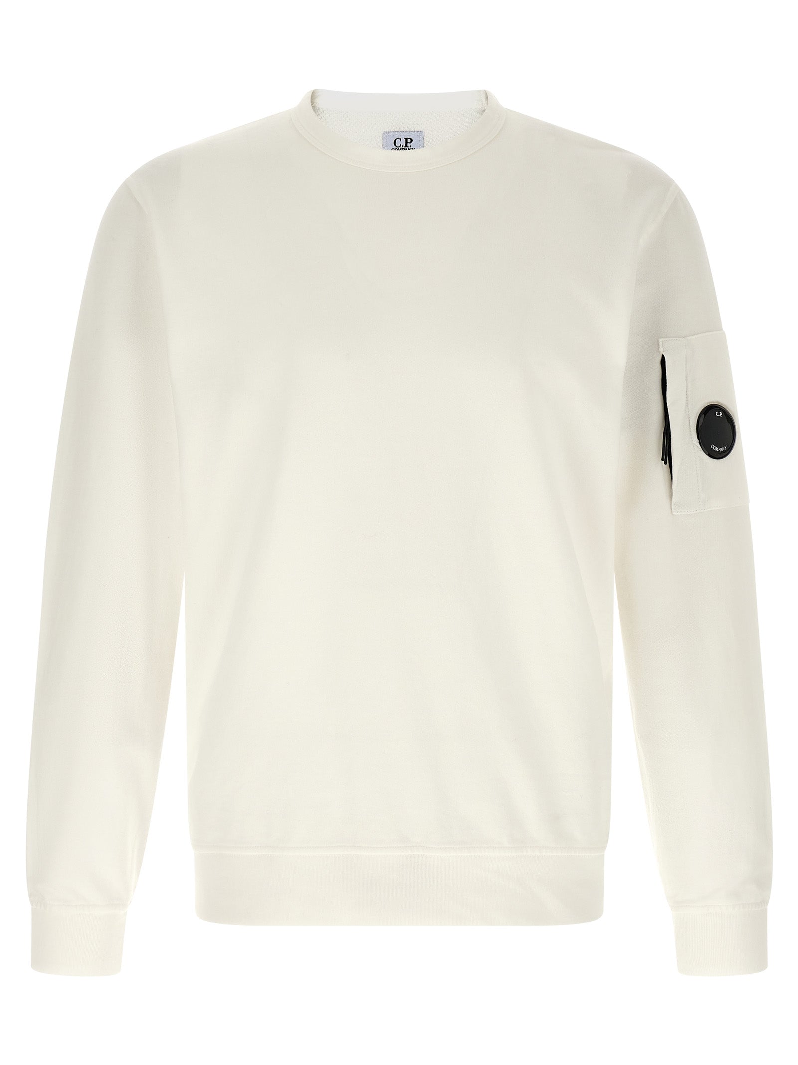 White Cotton Sweatshirt