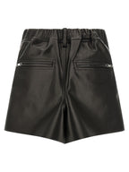 Rick Owens Black Calfskin Long Skirt