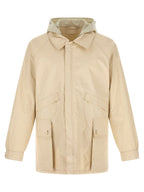 Lemaire Beige Linen Shell Jacket
