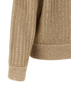 Peserico Beige Viscose Cardigan