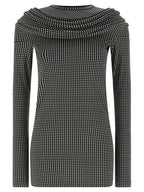 Bicolor Cotton Short Dress