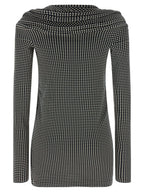 Bicolor Cotton Short Dress