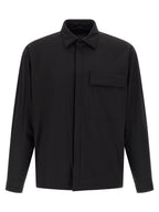 Herno Black Polyamide Shell Jacket