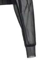 Rick Owens Black Nylon Bomber