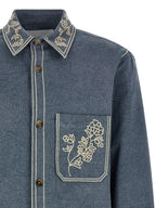 Isabel Marant Blue Cotton Blouse