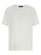 Fabiana Filippi White Cotton T-Shirt