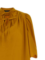 Fabiana Filippi Bicolor Cotton Short Dress