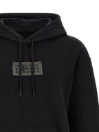 MM6 Maison Margiela Black Cotton Sweatshirt