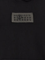 MM6 Maison Margiela Black Cotton Sweatshirt