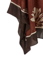 Brunello Cucinelli Bordeaux Silk Blouse