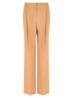Ermanno Scervino Beige Acetate Casual Pants