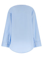 Fabiana Filippi Blue Cotton Blouse