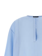 Fabiana Filippi Blue Cotton Blouse