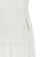 PINKO White Cotton Long Dress