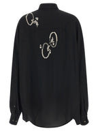 Dries Van Noten Black Polyester Blouse