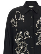Dries Van Noten Black Polyester Blouse