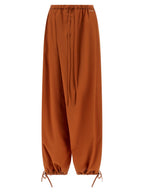 Marni Orange Cotton Casual Pants