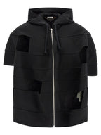 Comme Des Garçons Black Wool Shell Jacket