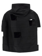 Comme Des Garçons Black Wool Shell Jacket