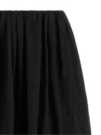 Brunello Cucinelli Black Cotton Mini Skirt