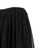 Brunello Cucinelli Black Cotton Mini Skirt