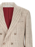 Brunello Cucinelli Gray Linen Blazer