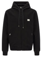 Dolce & Gabbana Black Cotton Sweatshirt