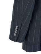 Brunello Cucinelli Blue Hemp Blazer