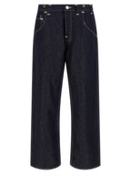 Junya Watanabe Blue Cotton Straight-Leg Jeans