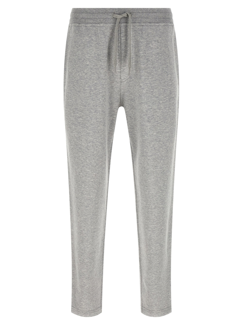 Gray Cotton Athletic Pants