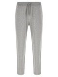 Gray Cotton Athletic Pants