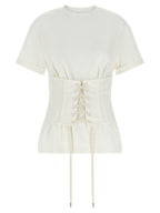Alexander McQueen White Cotton T-Shirt
