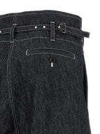 Junya Watanabe Black Cotton Bermuda Shorts
