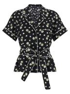 Dolce & Gabbana Black Silk Blouse