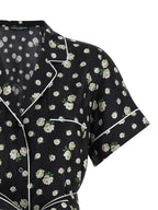 Dolce & Gabbana Black Silk Blouse