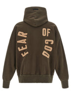 Brown Cotton Sweatshirt