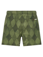 Ballantyne Bicolor Polyester Swim Shorts