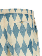 Ballantyne Blue Polyester Swim Shorts