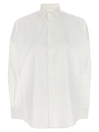 MM6 Maison Margiela White Cotton Blouse