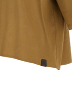 Beige Leinenbluse