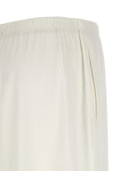 Max Mara White Linen Casual Pants
