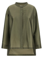 'S Max Mara Bicolor Polyester Blouse