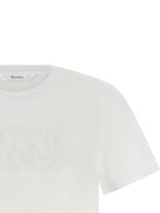 Max Mara White Cotton T-Shirt