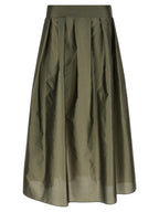 'S Max Mara Bicolor Polyester Mini Skirt