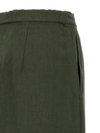 Max Mara Bicolor Linen Casual Pants