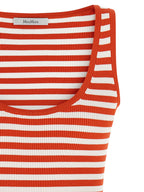 Max Mara Multicolor Viscose Sleeveles T-Shirt
