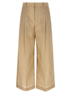 Brunello Cucinelli Beige Cotton Casual Pants