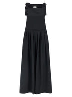 Max Mara Black Cotton Jumpsuit